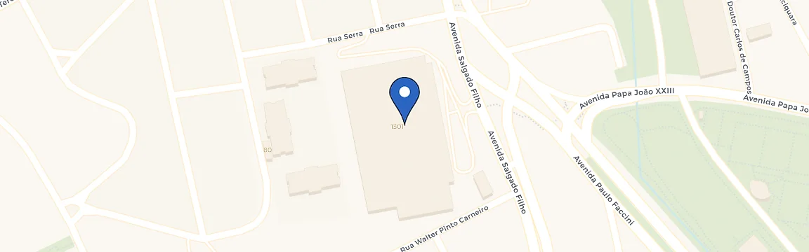 Mapa da estação Assaí Bosque Maia