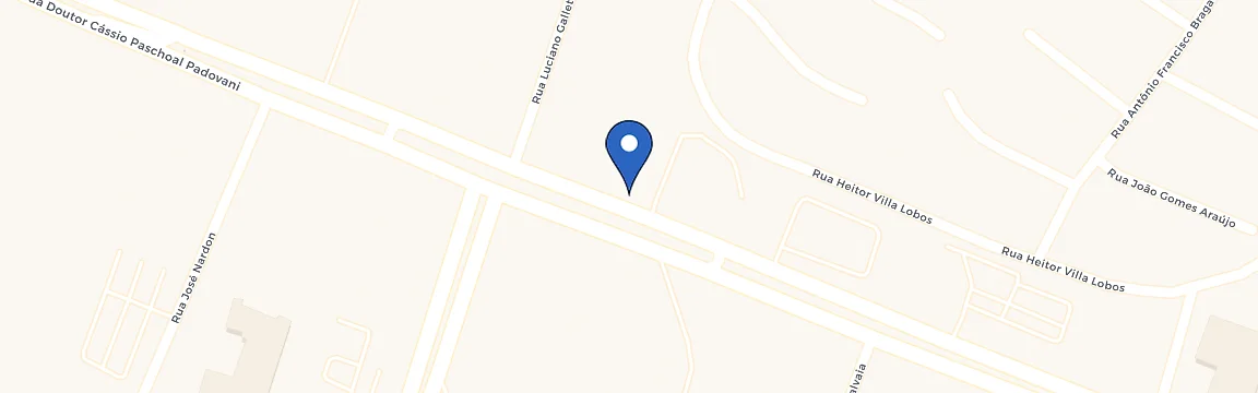 Mapa da estação Concessionária Nissan