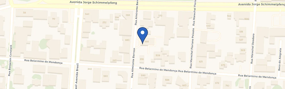 Mapa da estação Hotel Ibis