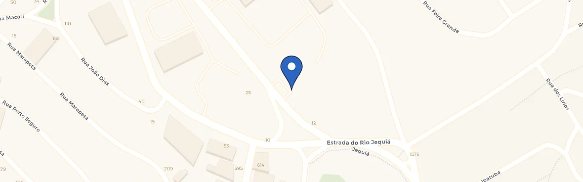 Mapa da estação Posto Vila Flor