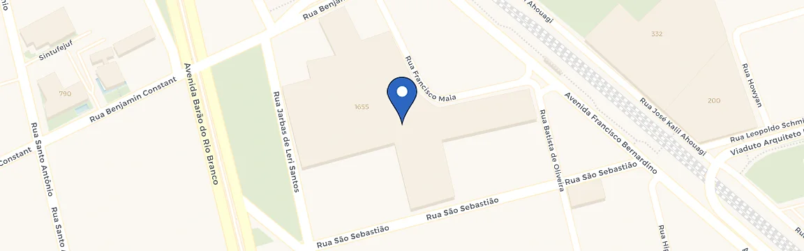 Mapa da estação Estacionamento Do Santa Cruz Shopping