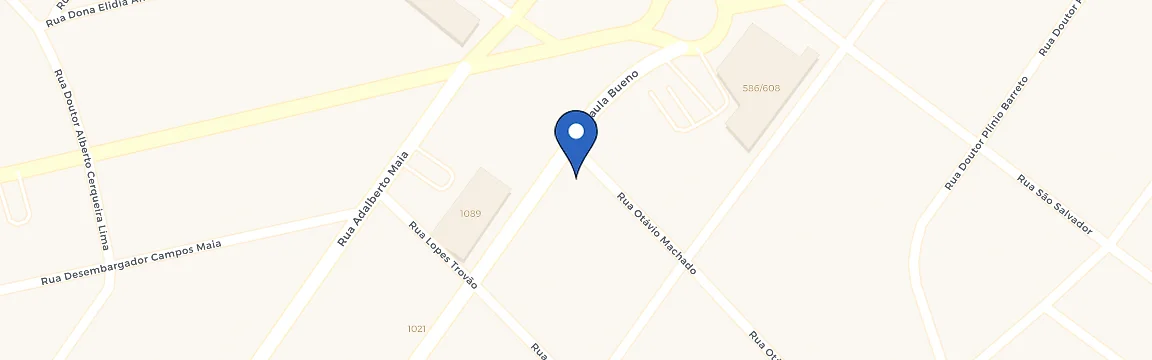 Mapa da estação Academia Taquaral