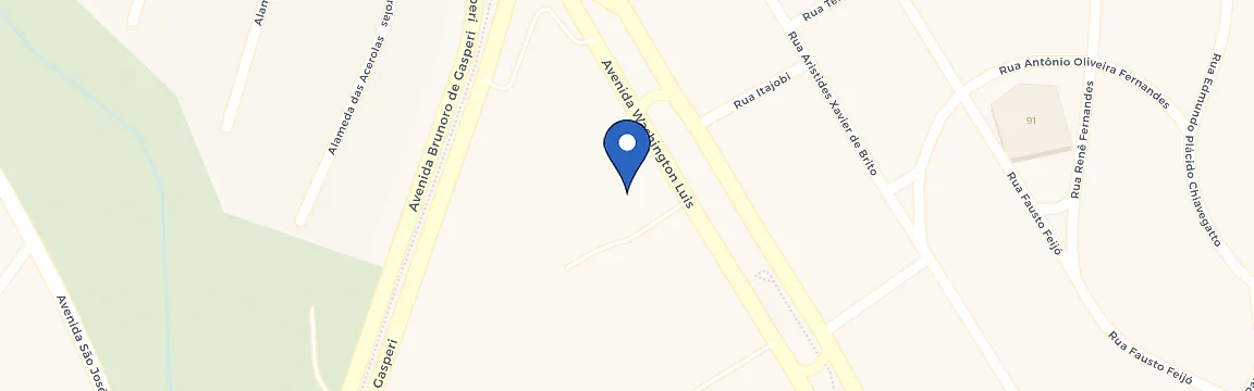 Mapa da estação Parque Prado Boulevard