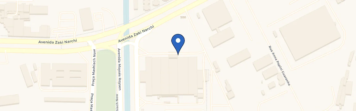 Mapa da estação Novotel São Paulo