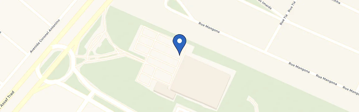 Mapa da estação Fort Atacadista
