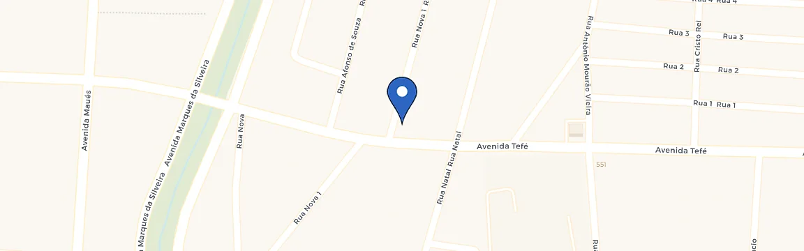 Mapa da estação Via Sul