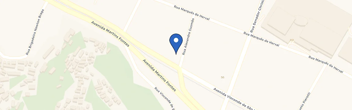 Mapa da estação BMW - Hotel Íbis Santos Valongo