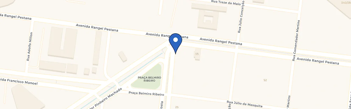Mapa da estação Antec Sistemas