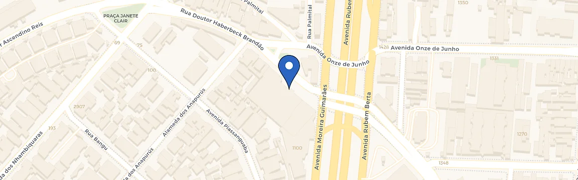 Mapa da estação Fiat Sinal - Rubem Berta