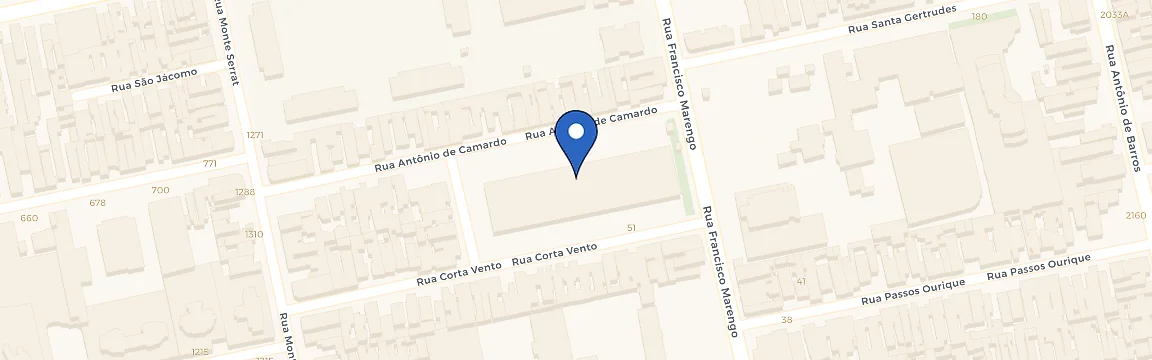 Mapa da estação Hosp S Luiz Tatuapé Estapar