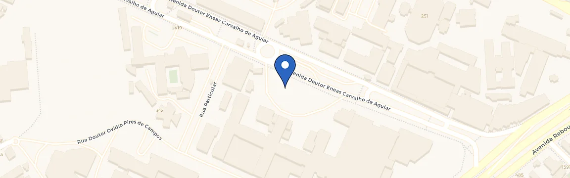 Mapa da estação Hosp Clinicas Estapar