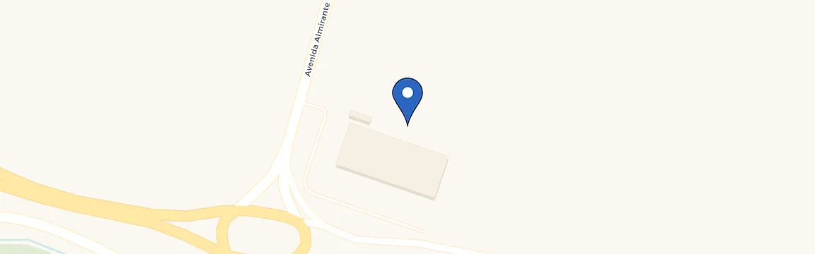 Mapa da estação Trento Hotel - Guaíra