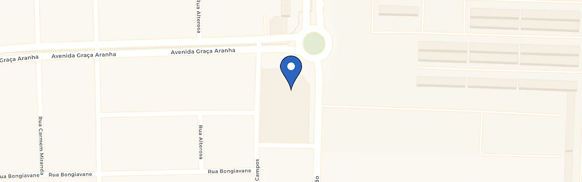 Mapa da estação Fort Atacadista Aero Rancho