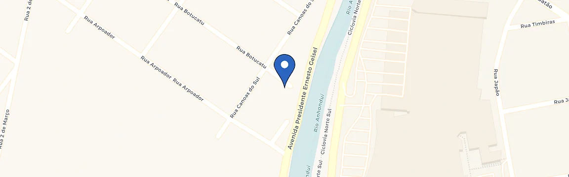 Mapa da estação Meireles Noivas