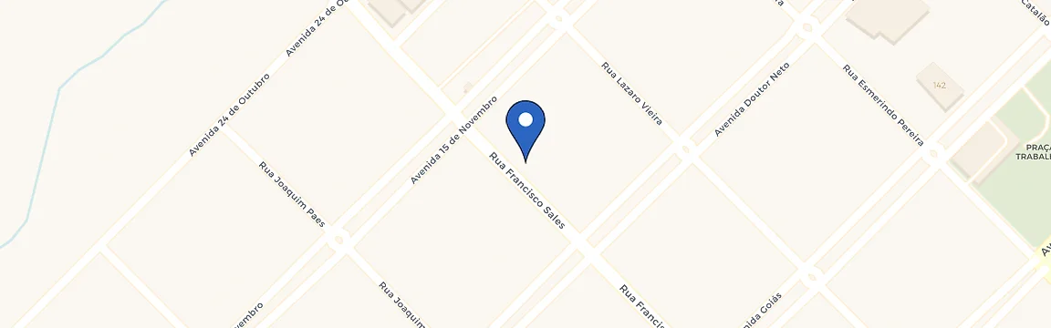 Mapa da estação Hotel Centro Oeste