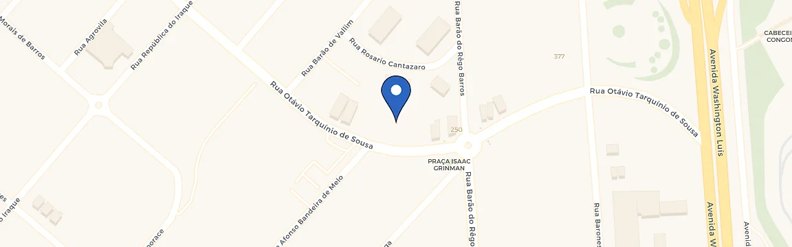 Mapa da estação Centro Automotivo Porto Seguro - Campo Belo