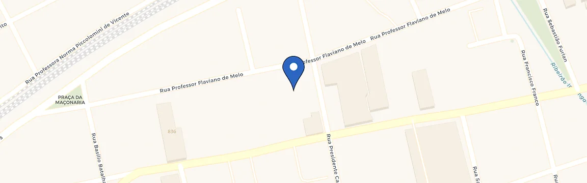 Mapa da estação Centro Automotivo Porto Seguro Mogi Das Cruzes