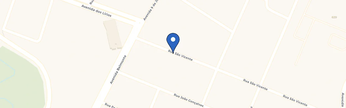 Mapa da estação Marcelo Automóveis