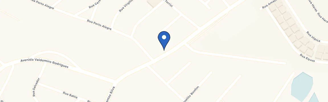 Mapa da estação Lauro Posto Jockey