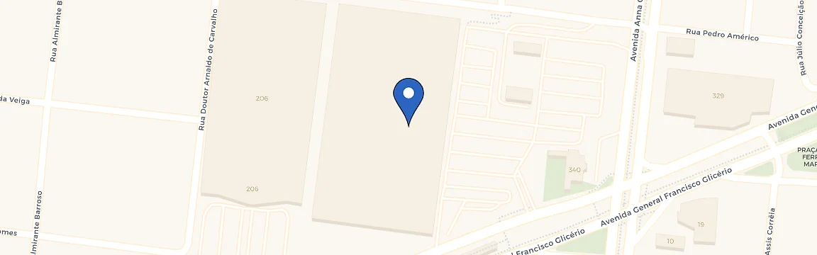 Mapa da estação Assai Atacadista