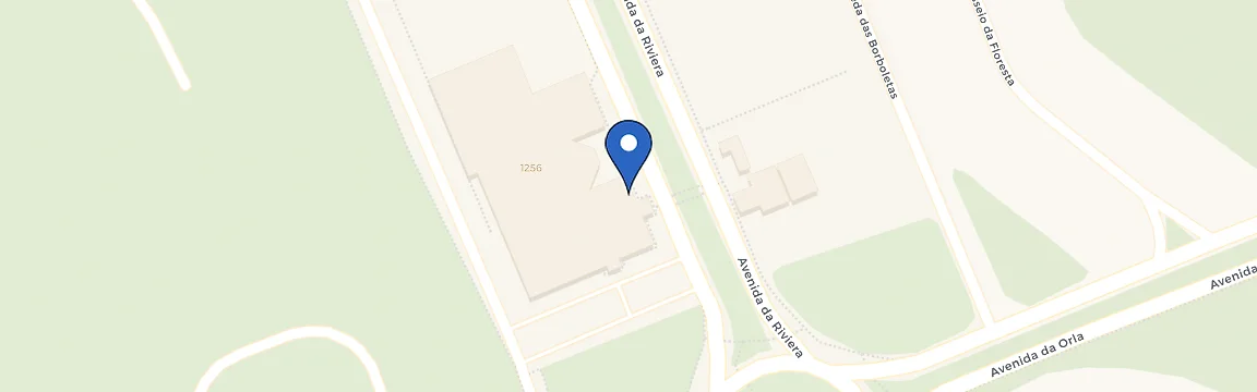 Mapa da estação Shopping Riviera De São Lourenço