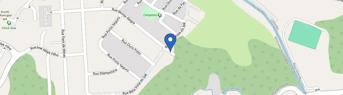 Mapa da estação Tec Sul Internet