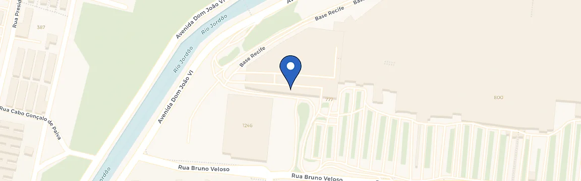 Mapa da estação Planeta Charger Shopping Recife