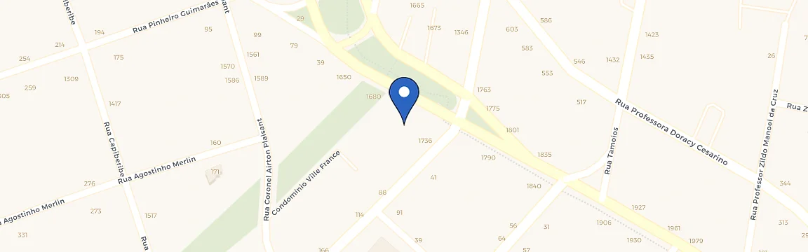 Mapa da estação Vilinha Energia Atual