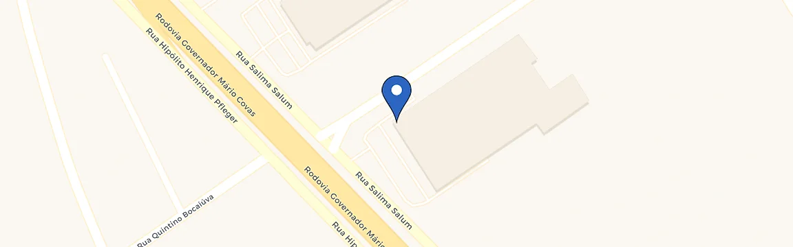 Mapa da estação Fort Atacadista