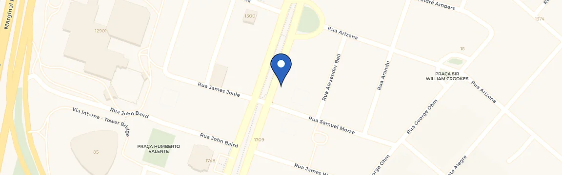 Mapa da estação Zletric | Edifício Alice Maria Sampaio