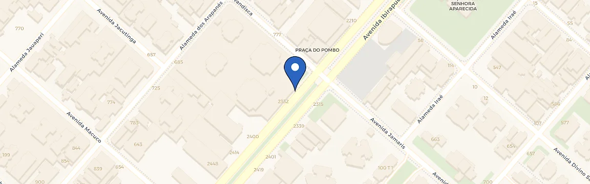 Mapa da estação Zletric | Torres Empresariais Do Ibirapuera