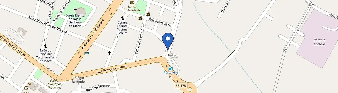 Mapa da estação Ecogreen Parada Ville
