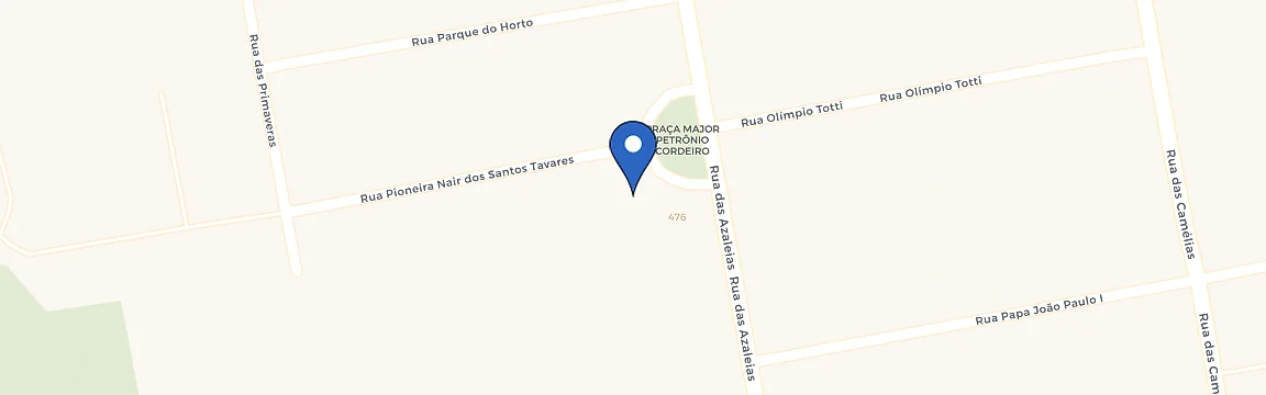 Mapa da estação Pontello Concept Clinic