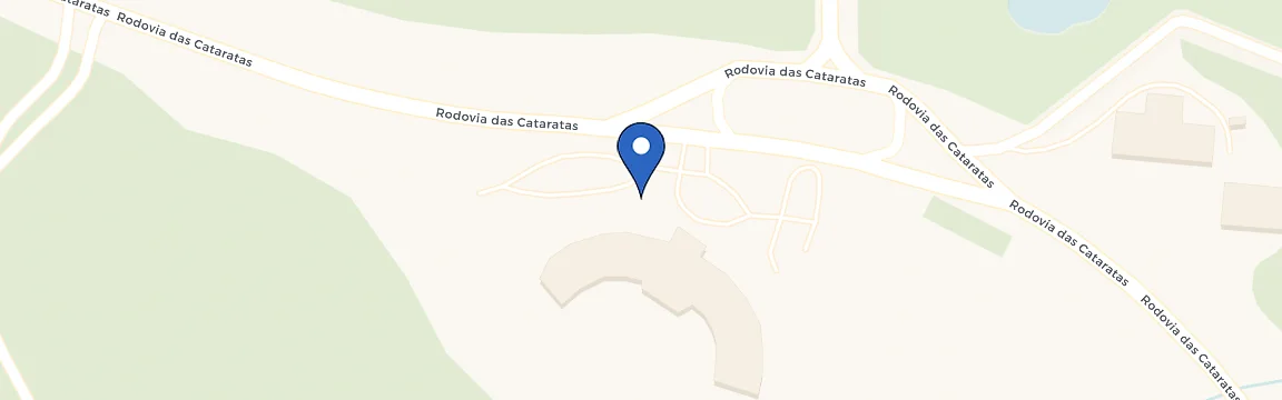 Mapa da estação Vivaz Cataratas Hotel Resort