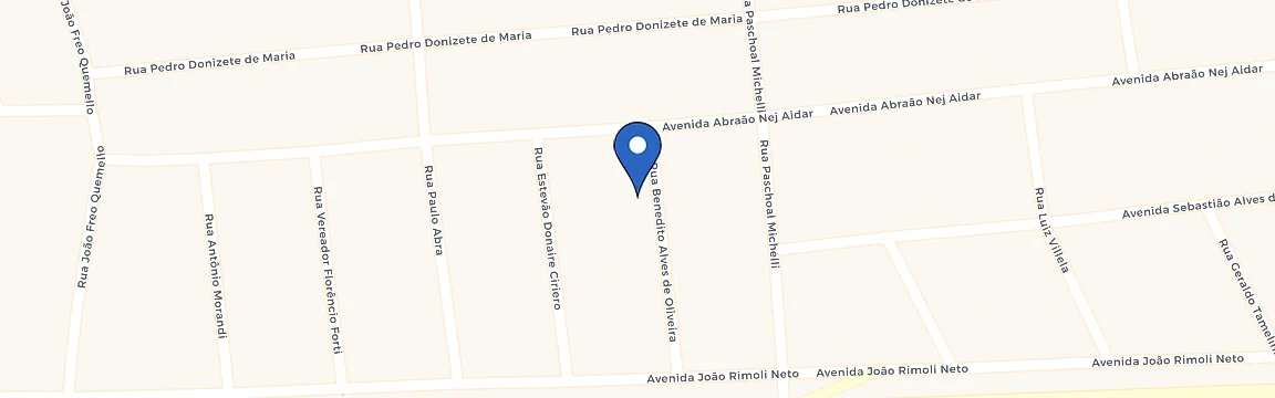 Mapa da estação Pousada Facincani