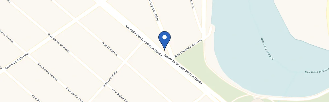 Mapa da estação Posto Nova Almeida