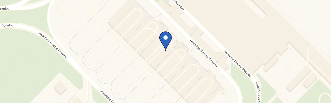 Mapa da estação Aeroporto Afonso Pena
