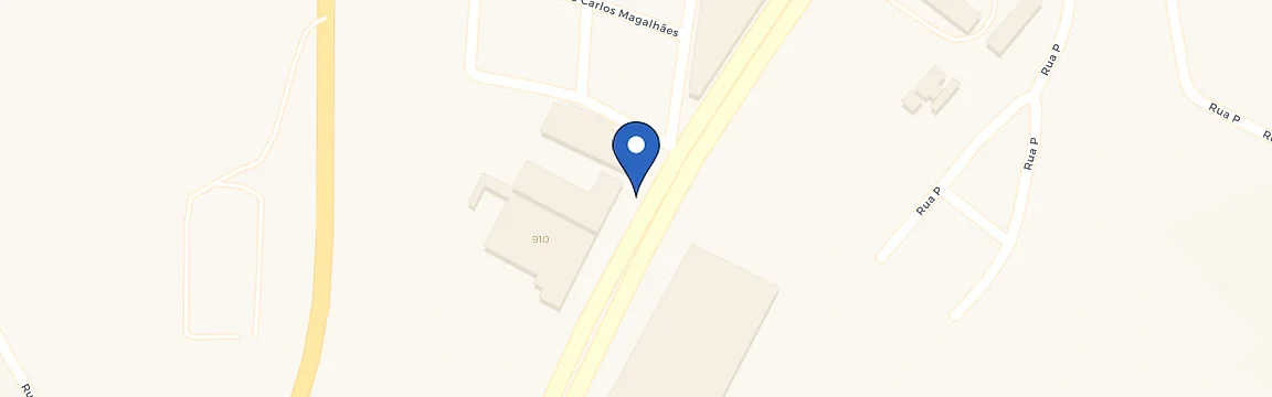 Mapa da estação BYD Mandarim