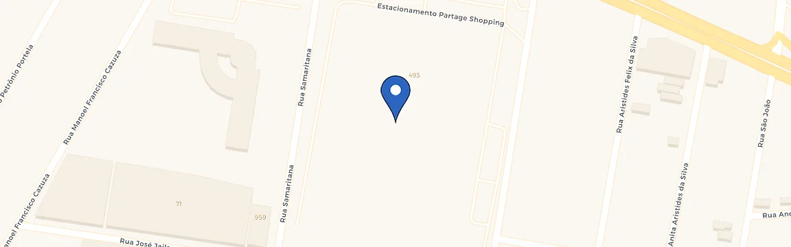 Mapa da estação Partage Shopping - Arapiraca