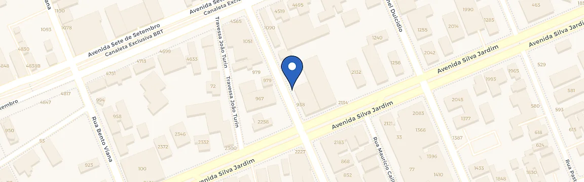 Mapa da estação Edifício Blend