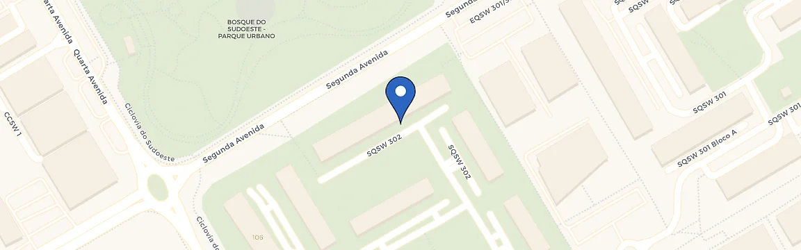 Mapa da estação Vivendas Residence Club