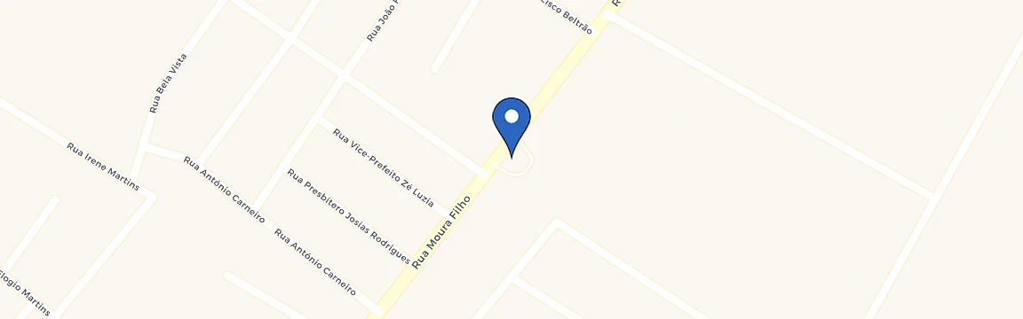 Mapa da estação Posto Bandeirantes - Alagoinha/PB