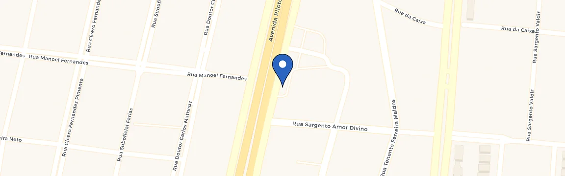 Mapa da estação Subway BR101 - Parnamirim