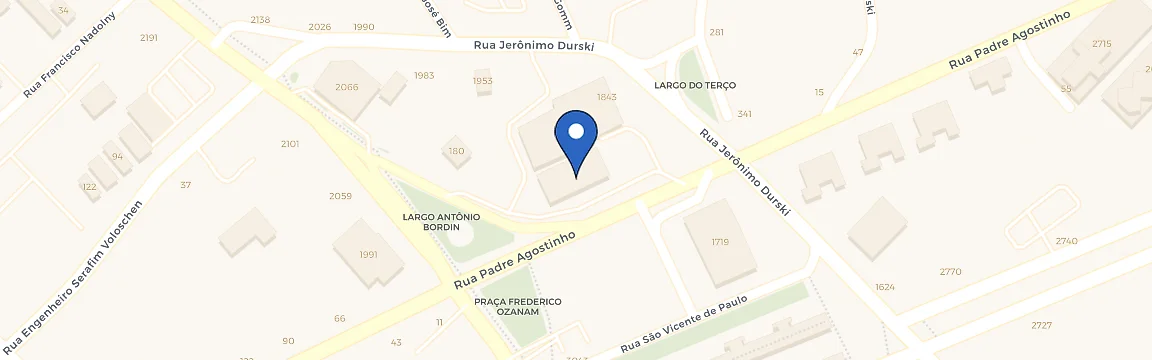 Mapa da estação Fiat Barigui KW