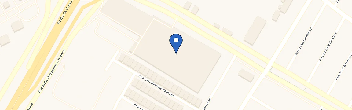 Mapa da estação Super Fácil Atacado