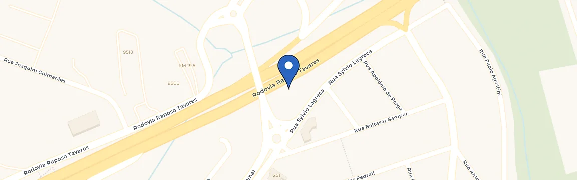 Mapa da estação Apoio Ao Usuário