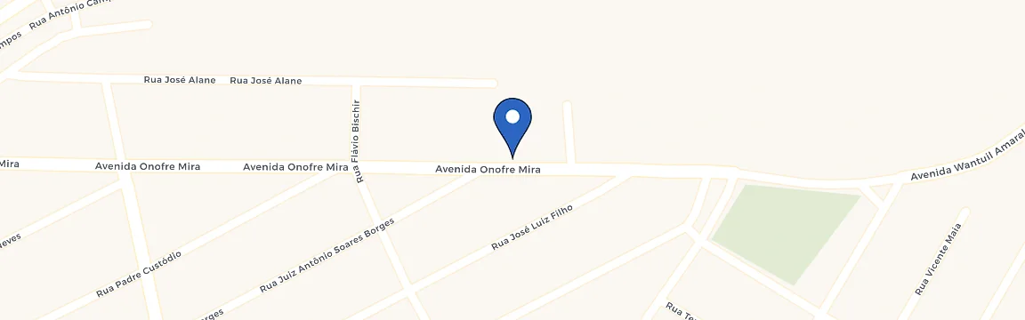 Mapa da estação Padaria Vitória