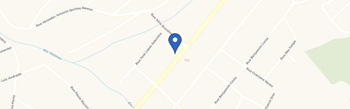 Mapa da estação Hotel Boa Praça