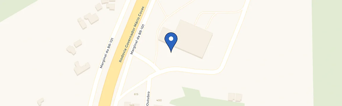 Mapa da estação Posto Rudnick - Matriz