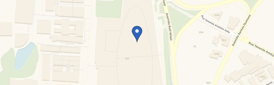 Mapa da estação Garten Shopping